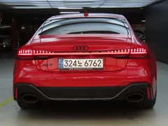 2021 Audi RS7 4.0 TFSI Quattro, красный — фото 3