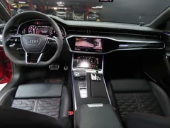 2021 Audi RS7 4.0 TFSI Quattro, красный — фото 7