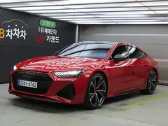 2021 Audi RS7 4.0 TFSI Quattro, красный — фото 13