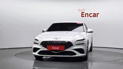 2023 Genesis G70 Gasoline 2.0T 2WD, белый — фото 3