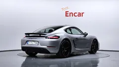 2021 Porsche 718 4.0 GTS, серебристый — фото 2