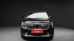 2024 Kia Seltos Gasoline 1.6 Turbo 2WD, чёрный — фото 3