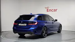 2021 BMW 3-Series 320d Touring M Sport, синий — фото 2