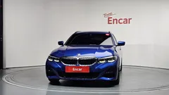2021 BMW 3-Series 320d Touring M Sport, синий — фото 3