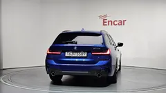 2021 BMW 3-Series 320d Touring M Sport, синий — фото 4