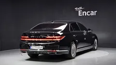 2021 Genesis G90 5.0 AWD, чёрный — фото 2