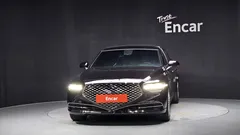 2021 Genesis G90 5.0 AWD, чёрный — фото 3