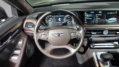 2021 Genesis G90 5.0 AWD, чёрный — фото 12