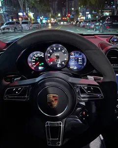 2022 Porsche 718 4.0 GTS, синий — фото 8