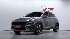 2021 Hyundai Kona Gasoline 2.0 2WD, серо-серебристый — фото 1