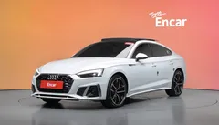 2021 Audi A5 40 TFSI Quattro Premium Sportback, белый — фото 1