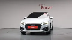 2021 Audi A5 40 TFSI Quattro Premium Sportback, белый — фото 3