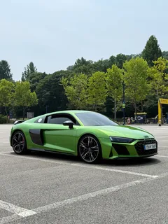 2021 Audi R8 5.2 V10 Performance Coupe, 연두색 — фото 16