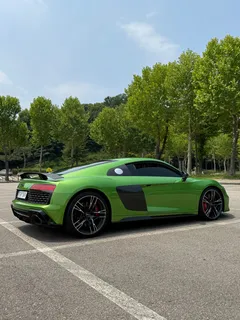 2021 Audi R8 5.2 V10 Performance Coupe, 연두색 — фото 19