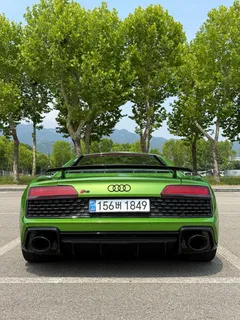 2021 Audi R8 5.2 V10 Performance Coupe, 연두색 — фото 20