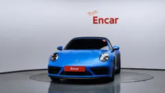 2023 Porsche 911 Carrera 4 GTS Cabriolet, синий — фото 3