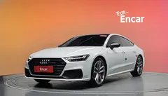 2023 Audi A7 55 TFSI Quattro Premium, белый — фото 1