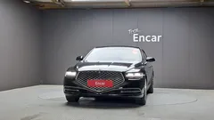 2021 Genesis G90 3.8 AWD, чёрный — фото 3