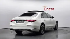 2023 Mercedes-Benz S-Class S450L 4MATIC, белый — фото 2