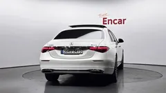 2023 Mercedes-Benz S-Class S450L 4MATIC, белый — фото 4