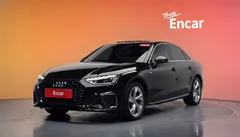 2021 Audi A4 40 TFSI Premium, чёрный — фото 1