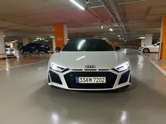 2021 Audi R8 5.2 V10 Performance Coupe, белый — фото 3
