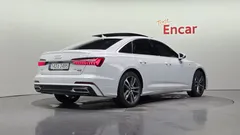 2023 Audi A6 45 TFSI Quattro Premium, белый — фото 2
