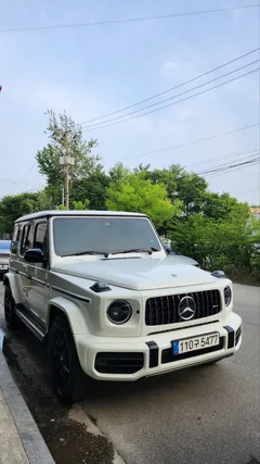 2021 Mercedes-Benz G-Class AMG G63 Edition, белый — фото 3