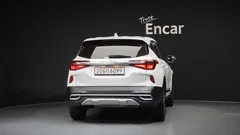 2022 Kia Seltos Gasoline 1.6 Turbo 2WD, белый — фото 4