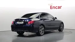 2021 Mercedes-Benz C-Class C200 AMG Line, синий — фото 2