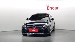 2021 Mercedes-Benz C-Class C200 AMG Line, синий — фото 3
