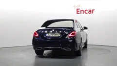 2021 Mercedes-Benz C-Class C200 AMG Line, синий — фото 4