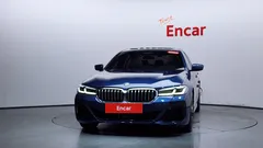 2021 BMW 5-Series 530i M Sport Package, синий — фото 3