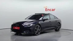 2023 Audi A6 50 TDI Quattro Premium, синий — фото 1