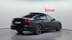 2023 Audi A6 50 TDI Quattro Premium, синий — фото 2