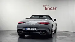 2023 Mercedes-Benz SL-Class AMG SL63 4MATIC+, серо-серебристый — фото 4