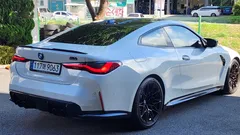 2024 BMW M4 M4 Competition M xDrive, белый — фото 3