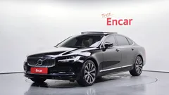 2021 Volvo S90 B5 Inscription, чёрный — фото 1