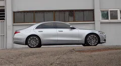 2022 Mercedes-Benz S-Class S350 d, серебристый — фото 2