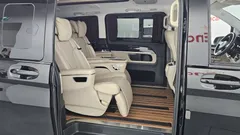 2023 Mercedes-Benz V-Class V300 CDI, чёрный — фото 11