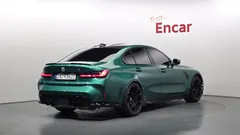2021 BMW M3 M3 Sedan Competition First Edition, зелёный — фото 2