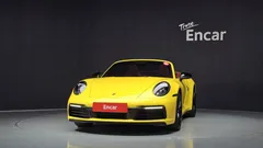 2021 Porsche 911 Carrera Cabriolet, жёлтый — фото 3