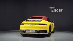 2021 Porsche 911 Carrera Cabriolet, жёлтый — фото 4