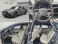 2022 Audi A7 45 TDI Quattro Premium, серый — фото 11