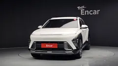 2023 Hyundai Kona Gasoline 1.6 Turbo 4WD, белый — фото 3