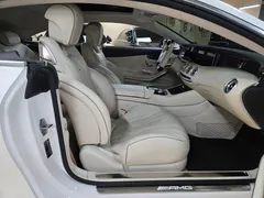2021 Mercedes-Benz S-Class S63 AMG 4MATIC+ Coupe, белый — фото 3
