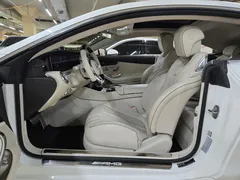 2021 Mercedes-Benz S-Class S63 AMG 4MATIC+ Coupe, белый — фото 11
