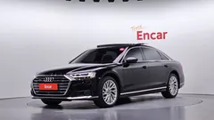 2021 Audi A8 50 TDI Quattro LWB, чёрный — фото 1
