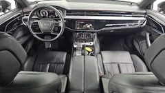 2021 Audi A8 50 TDI Quattro LWB, чёрный — фото 14