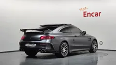2021 Mercedes-Benz C-Class C63 S AMG Coupe, серый — фото 2